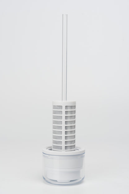 Stainless steel - Premium water bottle with 4 premium filters - 740 ML